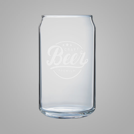 Personalized 16 oz Can Glass - Etchified-Swaasi-PCG125