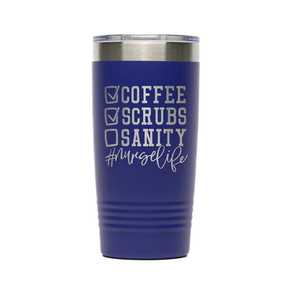 Personalized 20oz Stainless Steel Tumbler with Slider Lid - Etchified-Polar Camel®-LTM7259