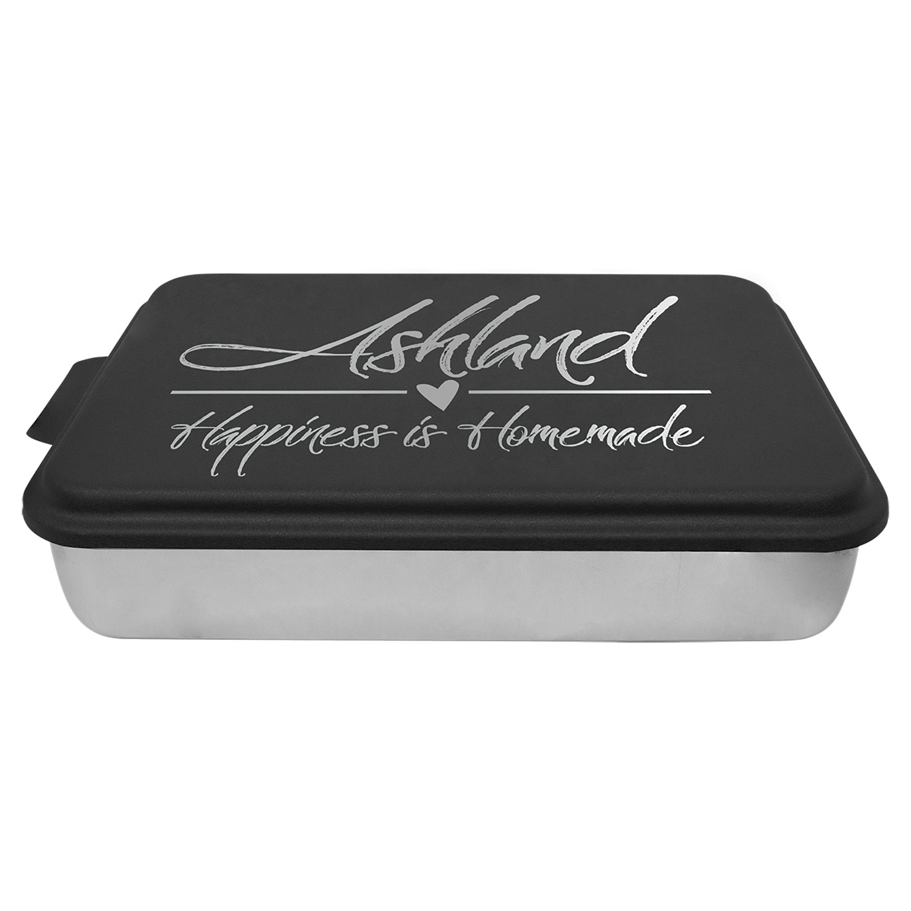 Custom - Lindy's - 9x13 - Covered Cake Pan w/Lid - Stainless Steel -  Personalized Pan