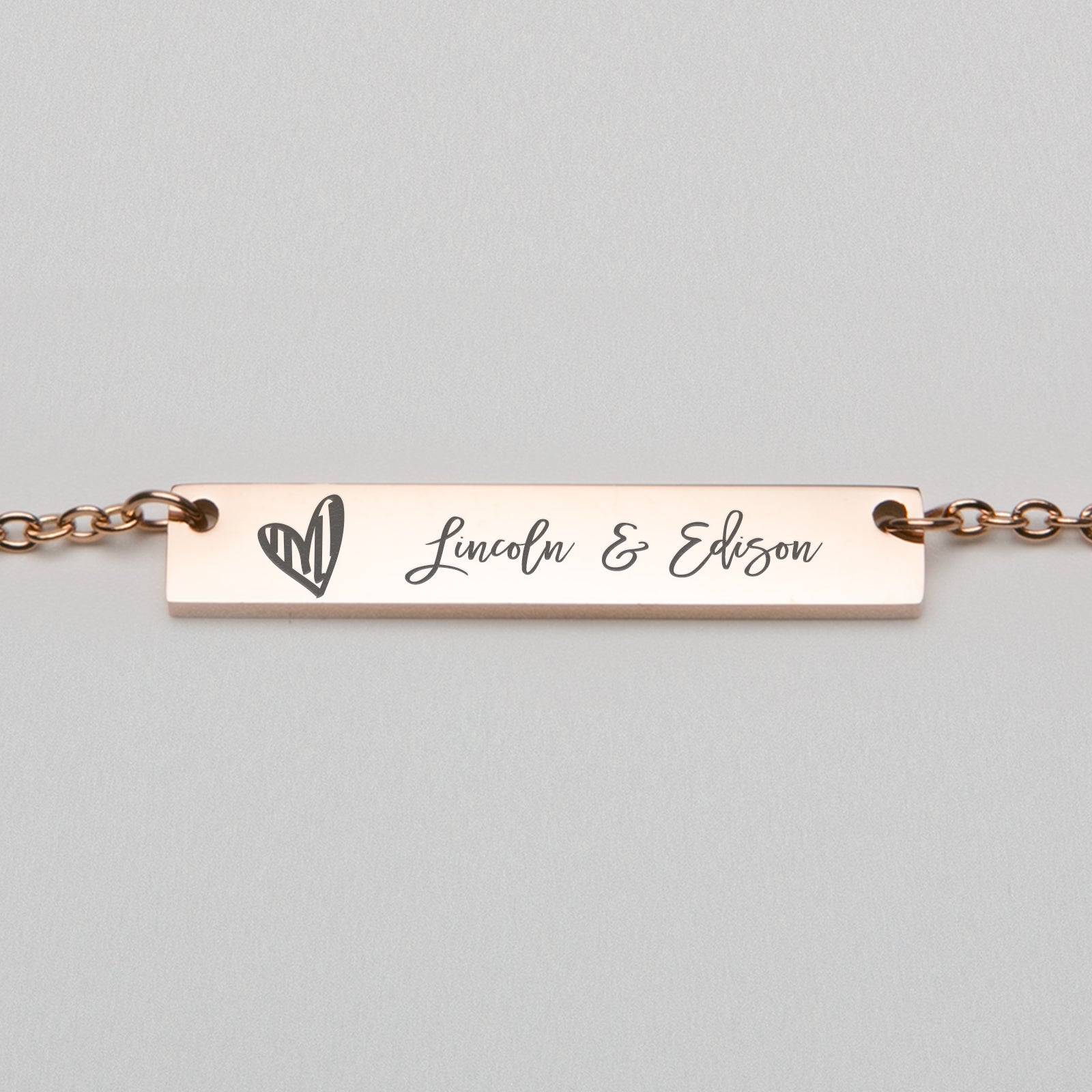 Personalized Bar Necklace - Etchified-Etchified-