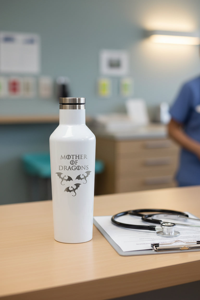 Personalized CORKCICLE® Canteen 16 oz Water Bottle - Etchified-CORKCICLE®-ETC-GMLN-100483-100483-100