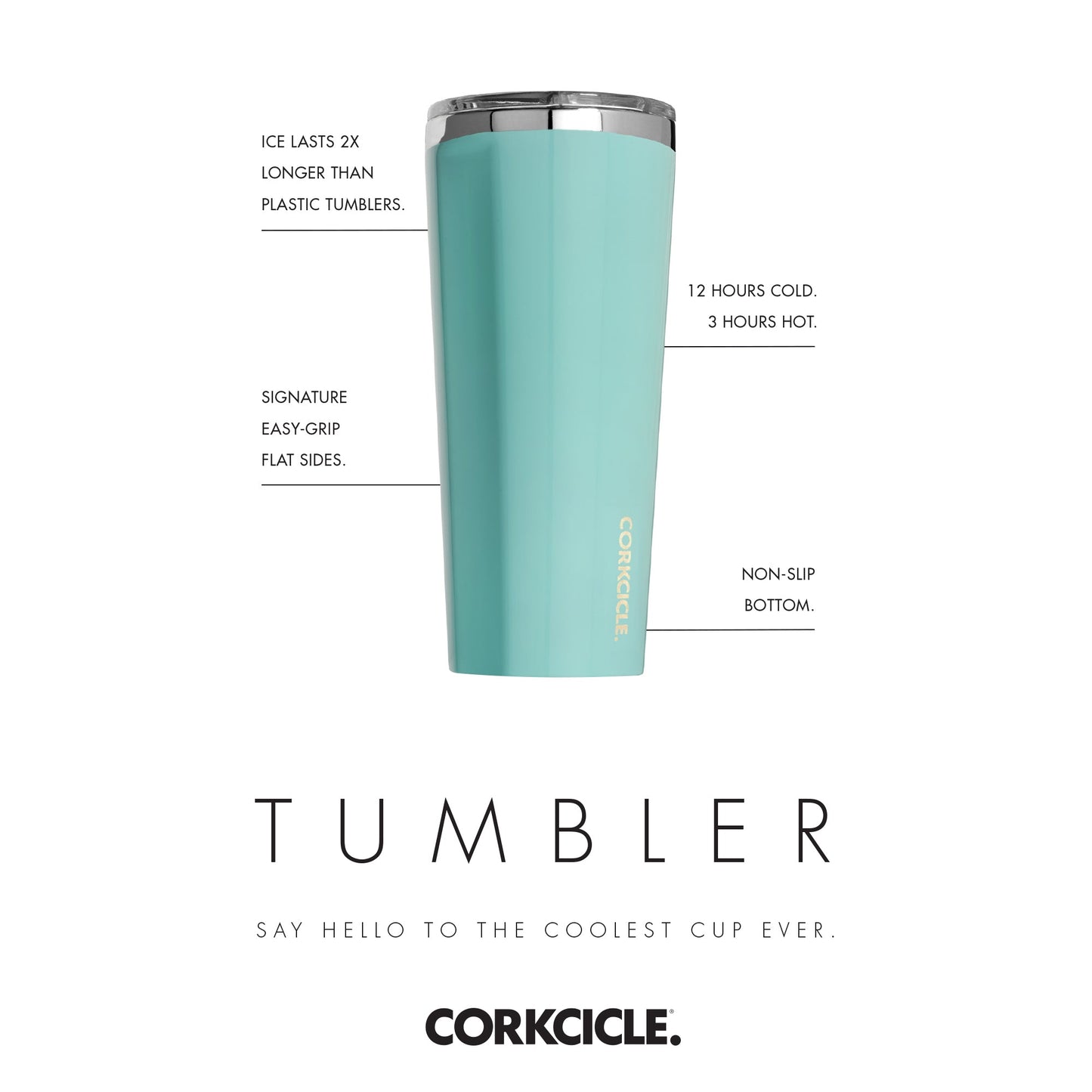 Personalized CORKCICLE® Tumbler 16 oz - Etchified-CORKCICLE®-100481-006