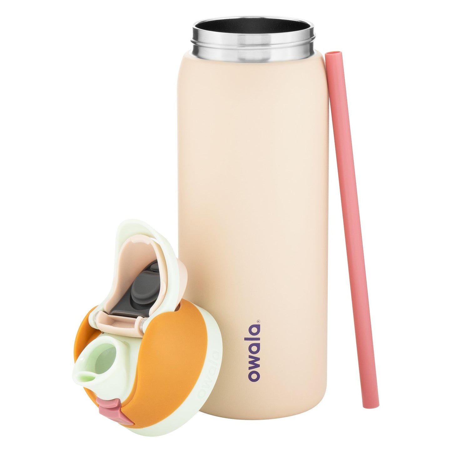 Personalized owala® 32oz FreeSip Insulated Water Bottle with Straw - Etchified-Owala®-79404