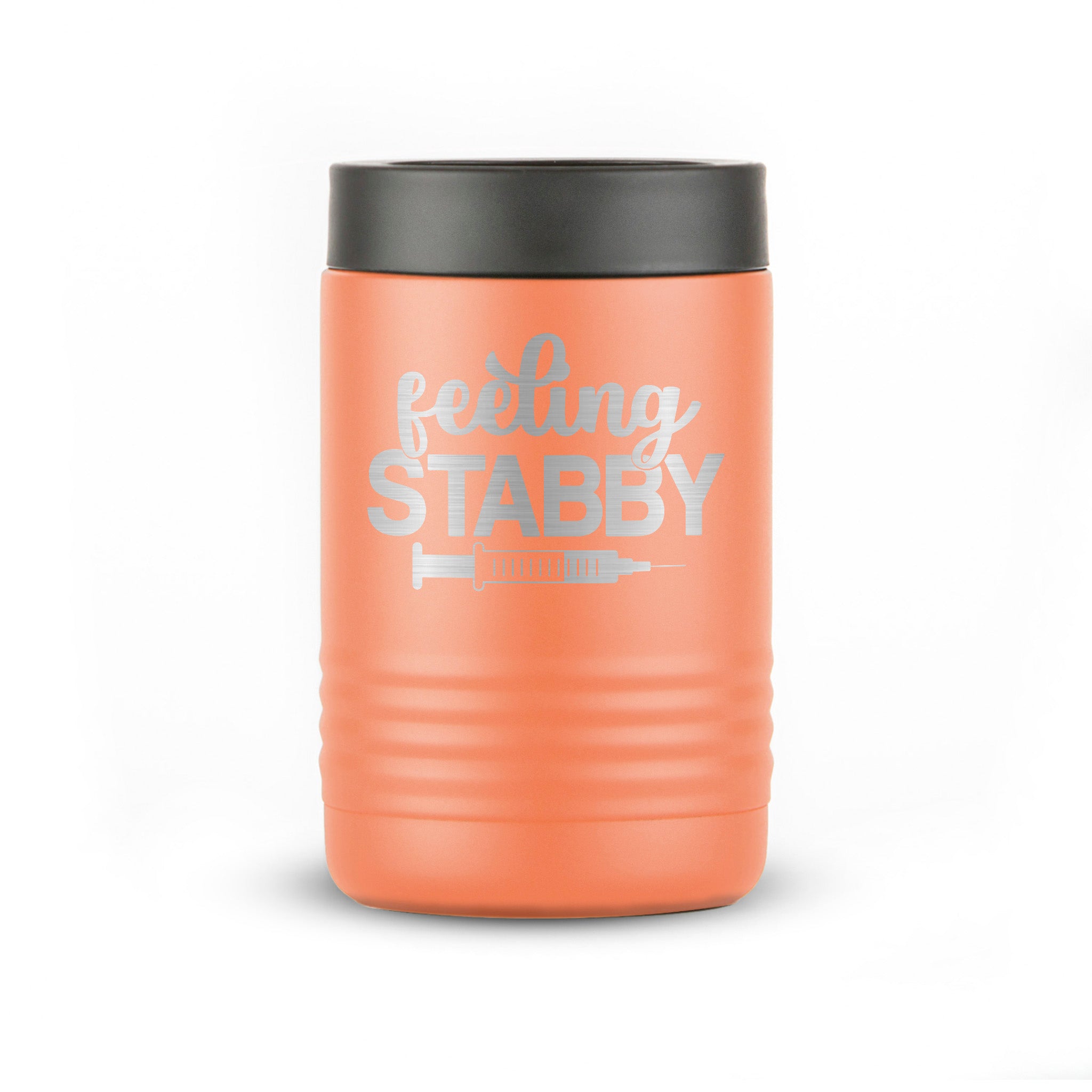 Personalized Polar Camel® 12oz Insulated Beverage Holder - Etchified-Polar Camel®-ETC-JDS-PT_LBHSET5-LBH32-Swaasi-Laser-Primary