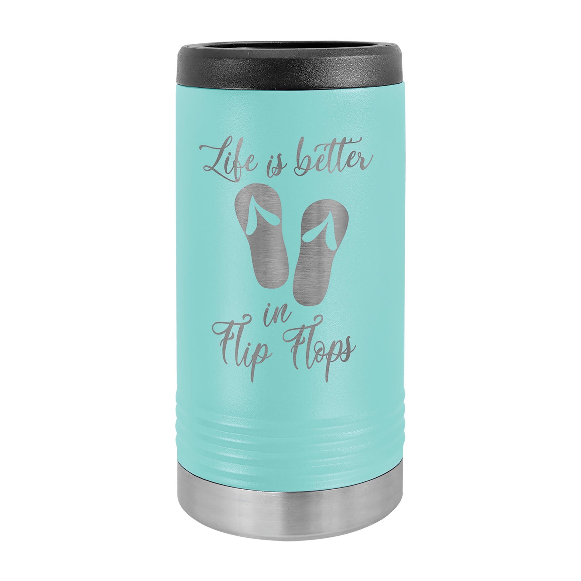 Personalized Polar Camel® 12oz Slim Insulated Beverage Holder - Etchified-Polar Camel®-LBH54