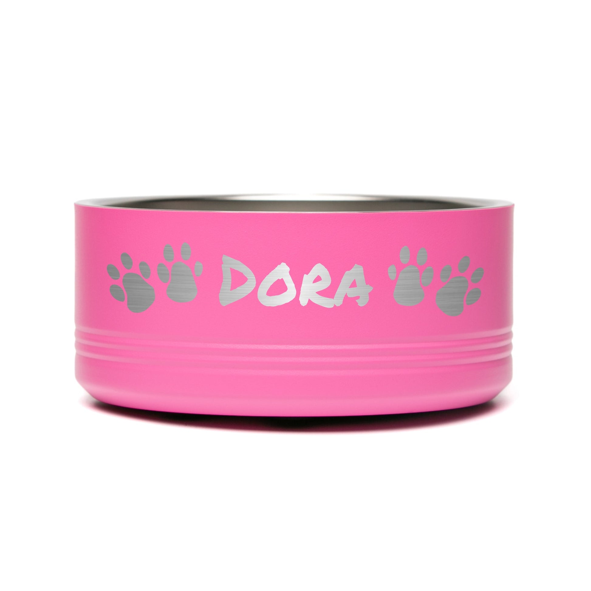 Personalized Polar Camel® 32 oz (4 Cup) Stainless Pet Bowl - Etchified-Polar Camel®-ETC-JDS-PT_LPBSET2-LPB025-Swaasi-Laser-Primary