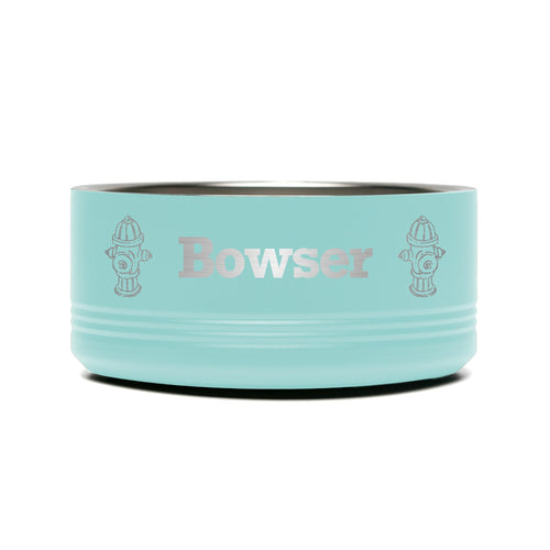 Personalized Polar Camel® 32 oz (4 Cup) Stainless Pet Bowl - Etchified-Polar Camel®-LPBSET2-LPB024