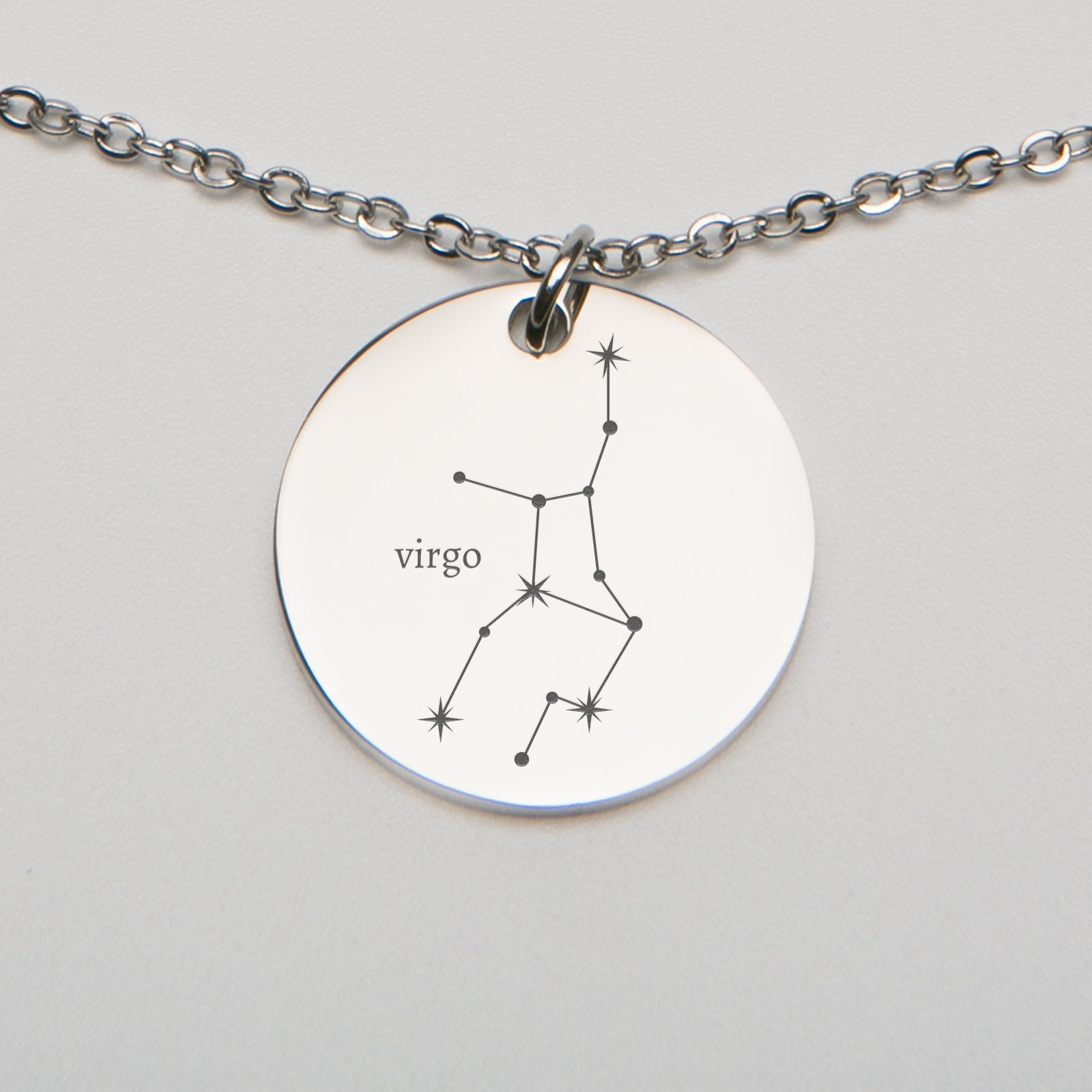 Personalized Round Necklace - Etchified-Etchified-