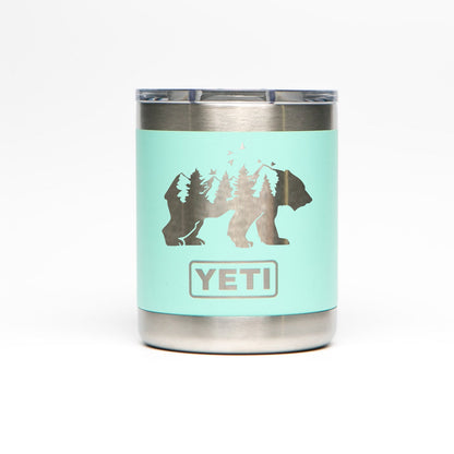 Personalized YETI® 10 oz Lowball Tumbler - Etchified-YETI®-YRAM10SEAFOAM