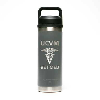 Personalized YETI® 18 oz Bottle with Chug Cap - Etchified-YETI®-YRAM18CHARCOAL