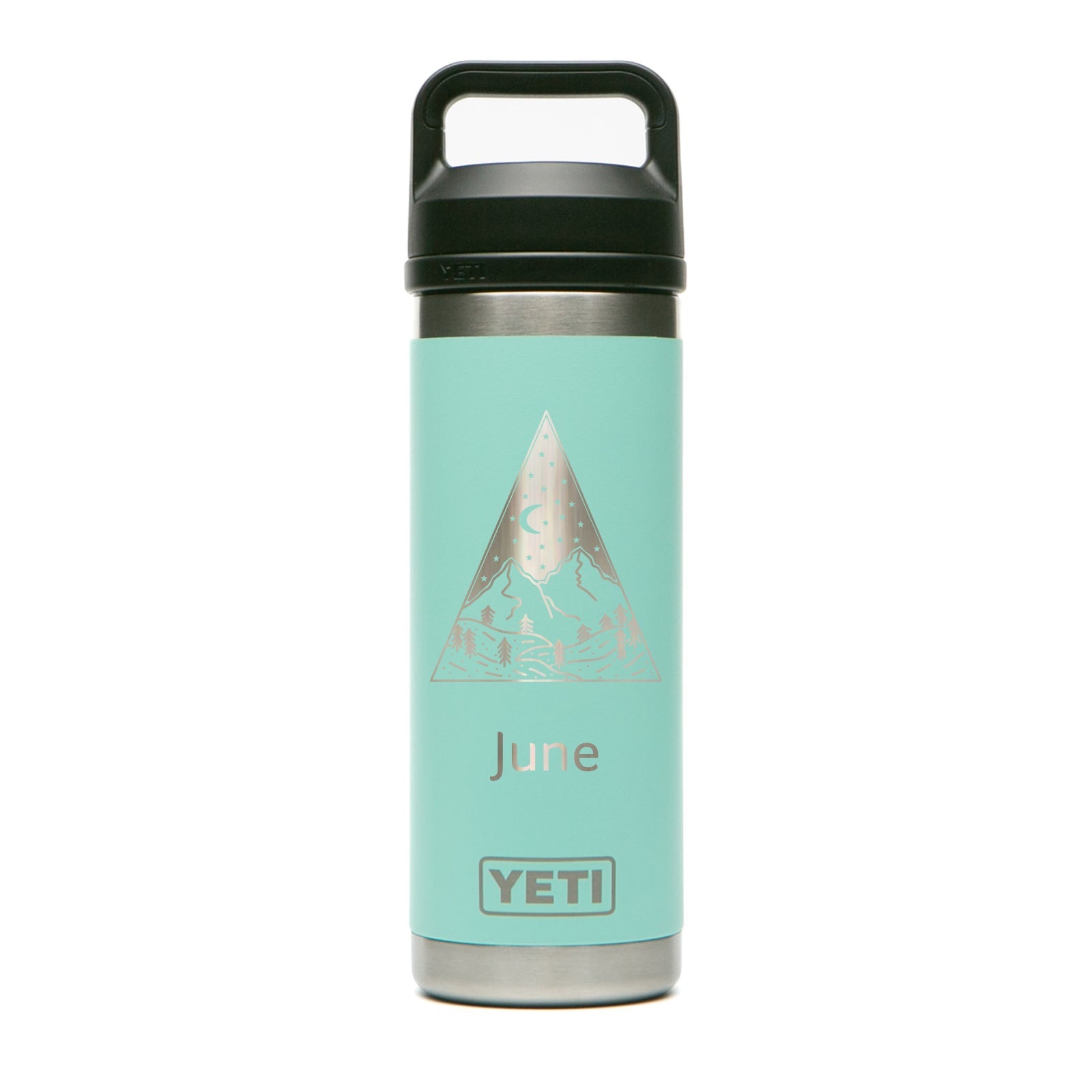 Personalized YETI® 18 oz Bottle with Chug Cap - Etchified-YETI®-YRAM18SEAFOAM