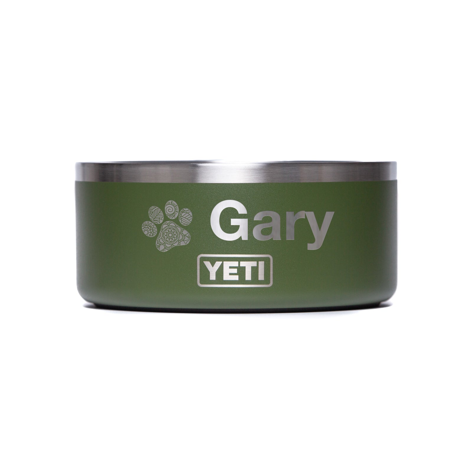 Personalized YETI® Boomer‚™ 4 Dog Bowl (4 Cups or 1L) - Etchified-YETI®-YBOOM4BLACK