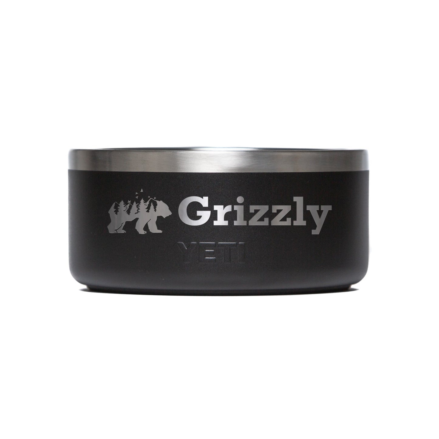 Personalized YETI® Boomer‚™ 4 Dog Bowl (4 Cups or 1L) - Etchified-YETI®-YBOOM4BLACK