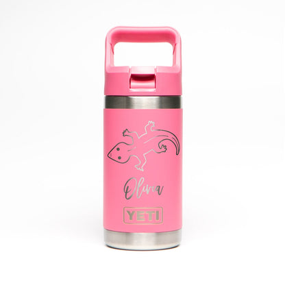 Personalized YETI® Rambler® 12 oz Jr. Water Bottle - Etchified-YETI-YRAMKID12PINK