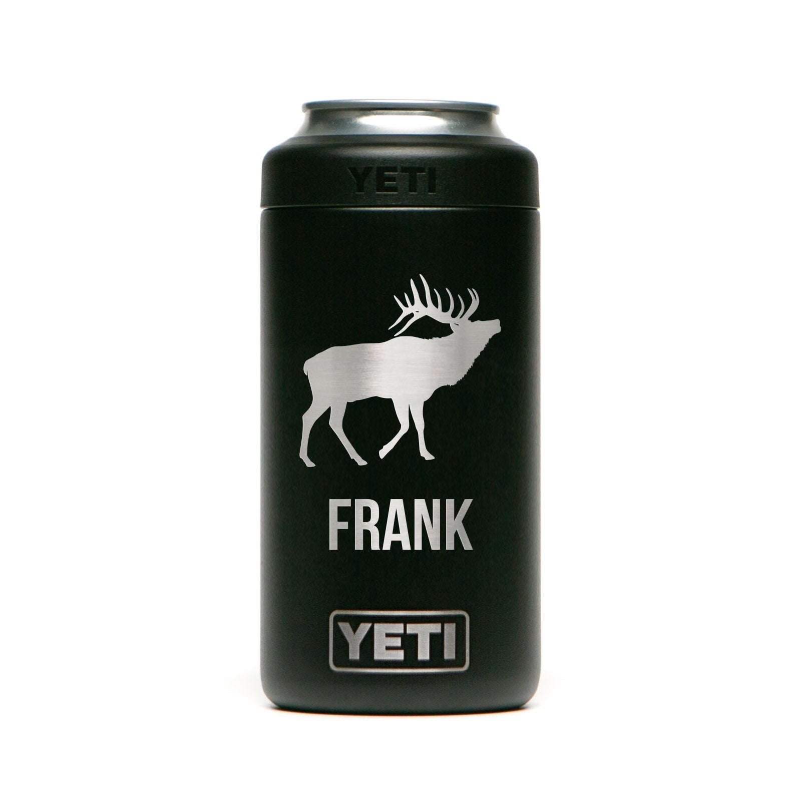 Laser Engraved YETI® or Polar Camel Water Bottle - Deer with American