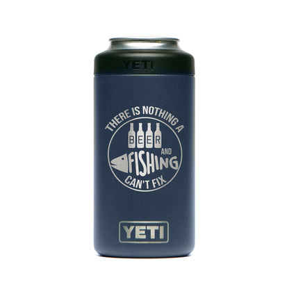 Personalized YETI® Rambler® 16oz (473mL) Colster® Can Cooler - Etchified-YETI®-YCOL16NAVY