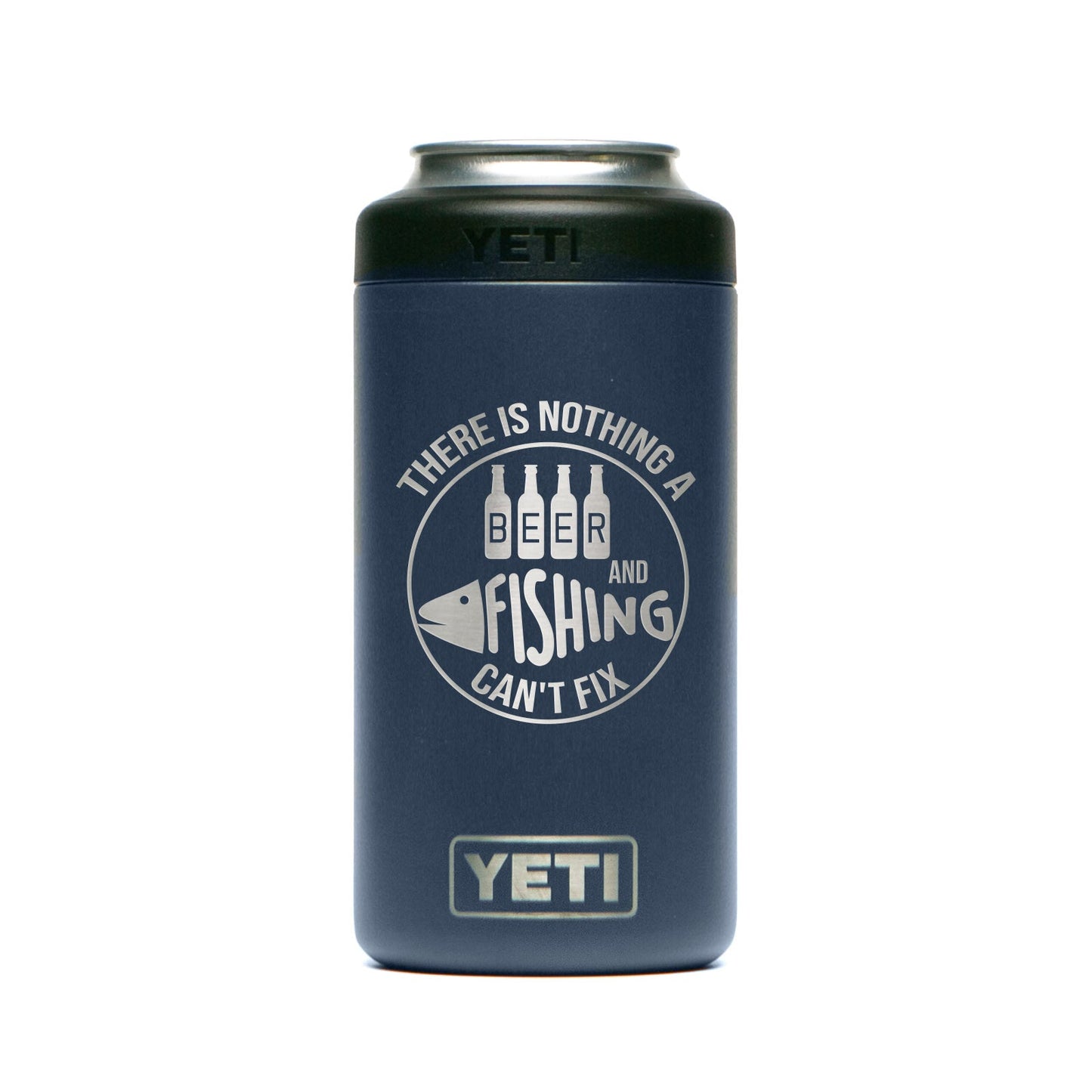 NEW YETI Rambler 16 oz Colster Tall Can Insulator Pacific Blue
