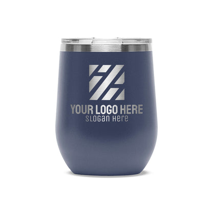 Wholesale Customized 12 oz Stainless Steel Wine Tumbler - Etchified-Etchified-WH_LTM861