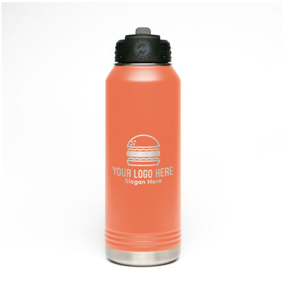 Wholesale Customized 32oz Wide Mouth Water Bottle - Etchified-etchified-WH_LWB217