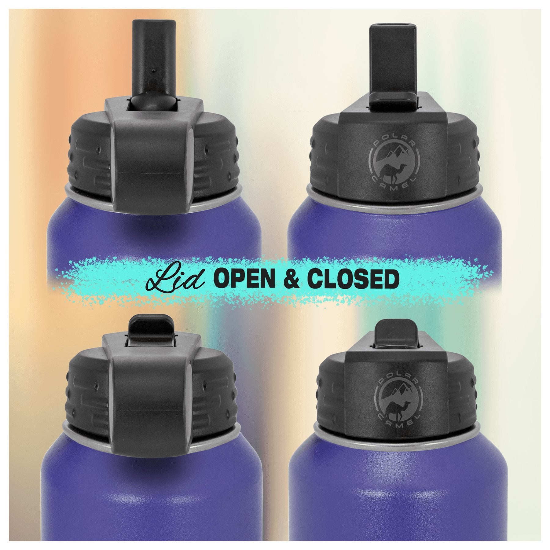 Wholesale Customized 40oz (1.2L) Wide Mouth Water Bottle - Etchified-etchified-LWB302